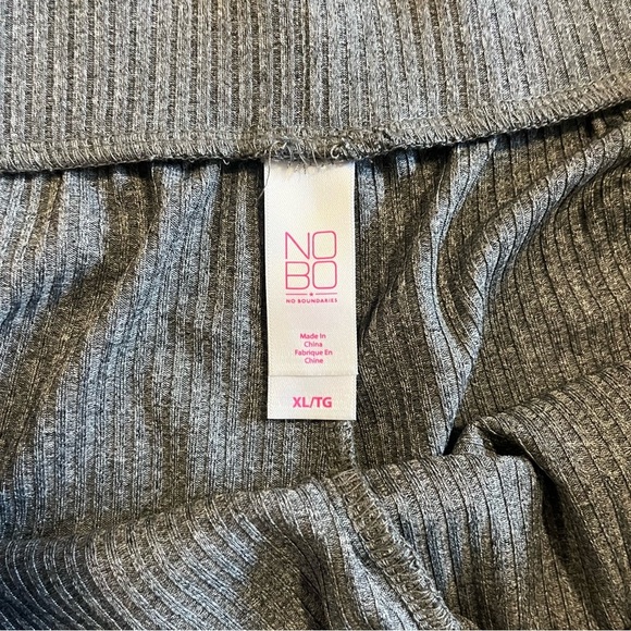 No Bo No Boundaries Women's Gray Shorts size XL extra large casual loungewear - Picture 7 of 7